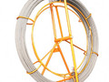 Устройство для протяжки кабеля на тележке УЗК-11/150 (⌀11мм, 150м) пруток Polykat, ТОМАСС