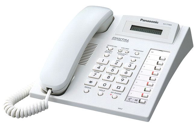 Цифровой системный телефон Panasonic KX-T7565RU (подержанный)