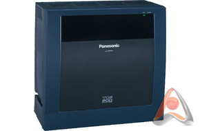 Комплект АТС Panasonic KX-TDE200RU в конфигурации: 16-внешних линий / 80-внутренних портов + 1 телеф