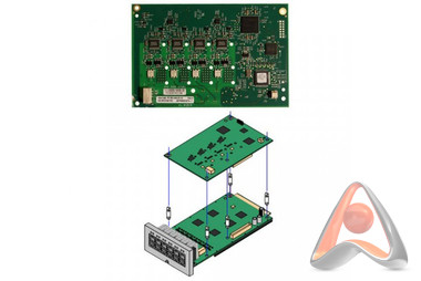 700417439 / Avaya IPO IP500 TRNK PRI UNVRSL SNGL, дочерняя плата PRI транка (подержанная)