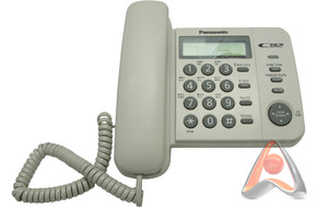 Проводной телефон Panasonic KX-TS2356RUW (подержанный)