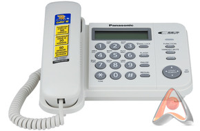 Проводной телефон Panasonic KX-TS2356RUW (подержанный)