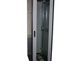 Шкaф тeлeкоммуникационный нaпoльный 19", 37U, 600х600х1800 с металлической и стеклянной дверью, ШТК-