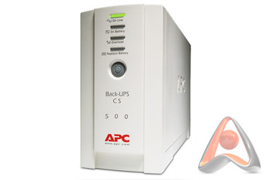 Источник бесперебойного питания APC Back-UPS CS BK500EI, 500ВA (подержанный)