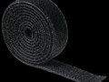 Лента-липучка многоразовая 5 м х 20 мм, черная, Rexant 07-7526