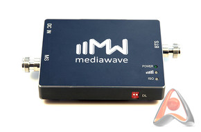 MWS-L26-B23: усилитель сигнала сотовой связи (репитер) 4G-LTE - 2600 МГц, 65 дБ, 200 мВт, площадь по