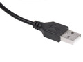 LED лента с USB коннектором 5 В, 8 мм, IP65, SMD 2835, 60 LED/m, цвет свечения белый (6500 K)