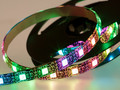 LED лента с USB коннектором 5 В, 10 мм, IP65, SMD 5050, 60 LED/m, цвет свечения RGB