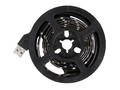 LED лента с USB коннектором 5 В, 8 мм, IP65, SMD 2835, 60 LED/m, цвет свечения красный