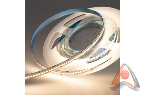 LED лента 24 В, 15 мм, IP23, SMD 2835, 240 LED/m, цвет свечения теплый белый (3000 К)