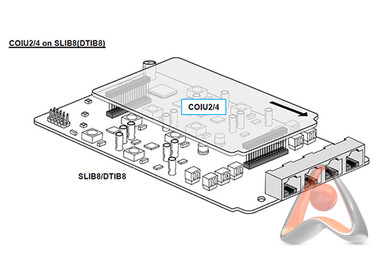 eMG100-SLIB8, плата на 8 SLI аналоговых внутренних абонентов для АТС iPECS eMG100