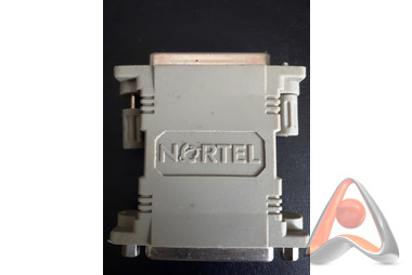 N0111153 Nortel Connector Adapter null modem eliminator gender changer DB25F-DB25F(подержанный)
