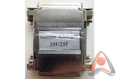 N0111153 Nortel Connector Adapter null modem eliminator gender changer DB25F-DB25F(подержанный)