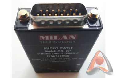 Трансивер Milan mil-10p Micro Twist Ethernet 802.3 10baset (подержанный)