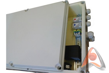 Термоконтейнер 600х400х130 пластиковый для радиооборудования с отоплением и вентиляцией*