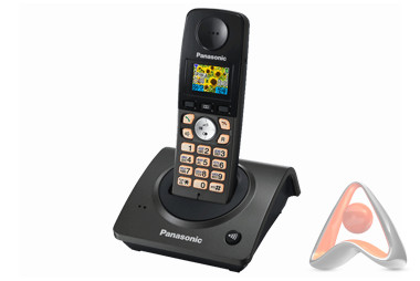Беспроводной телефон Panasonic DECT KX-TG8075RU  (подержанный)