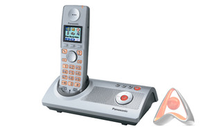Беспроводной телефон Panasonic DECT с цифровым автоответчиком KX-TG8125RU (подержанный)