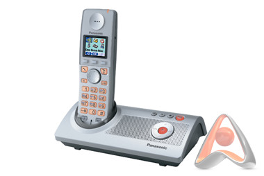 Беспроводной телефон Panasonic DECT с цифровым автоответчиком KX-TG8125RU (подержанный)